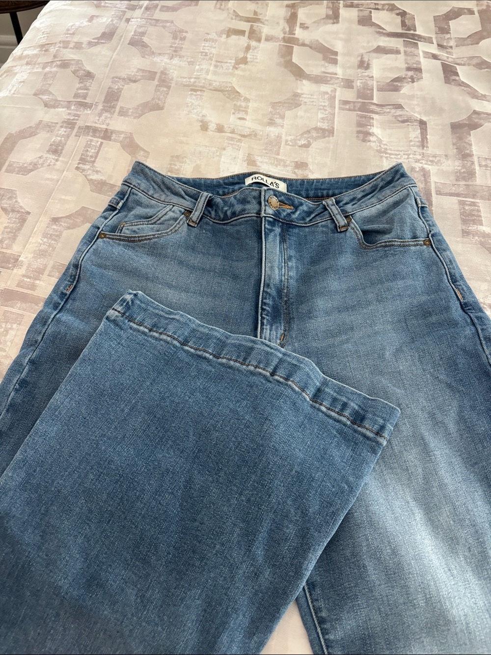 ROLLA'S Blue Flare Jeans